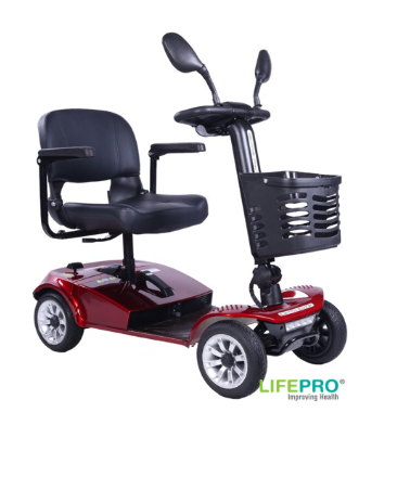 Vehículo de Transporte Eléctrico LPVD-1001 Rojo